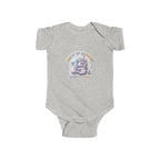 Baby Bodysuit - "Happy 1st Birthday Grandma & Grandpa" Cute Unicorn Keepsake