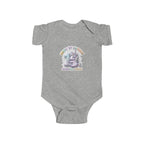 Baby Bodysuit - "Happy 1st Birthday Grandma & Grandpa" Cute Unicorn Keepsake