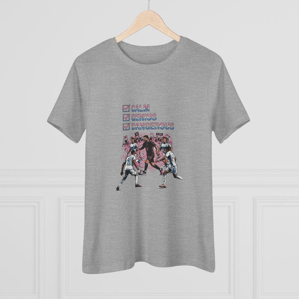 Argentina #10 GOAT Footballer T-Shirt - Women's Cotton Tee - WorldCup 2026 Fan Version