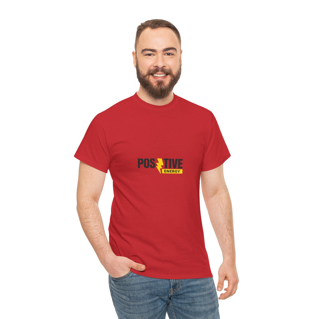 Positive Energy T-Shirt — Minimal Motivational Tee