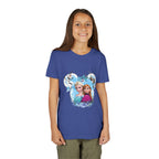 Girls' Frozen Princesses Youth Tee – Elsa & Anna Winter Friends Shirt