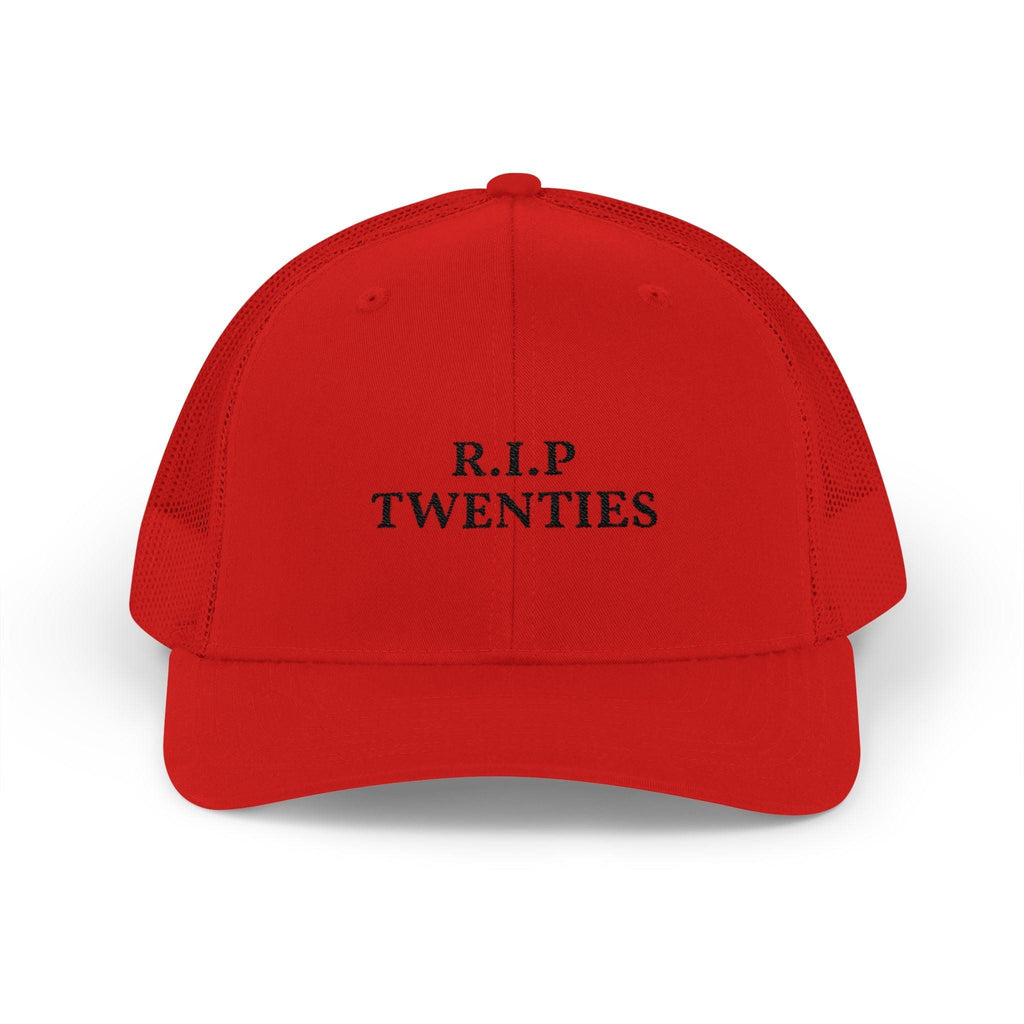 R.I.P. Twenties embroidered trucker cap