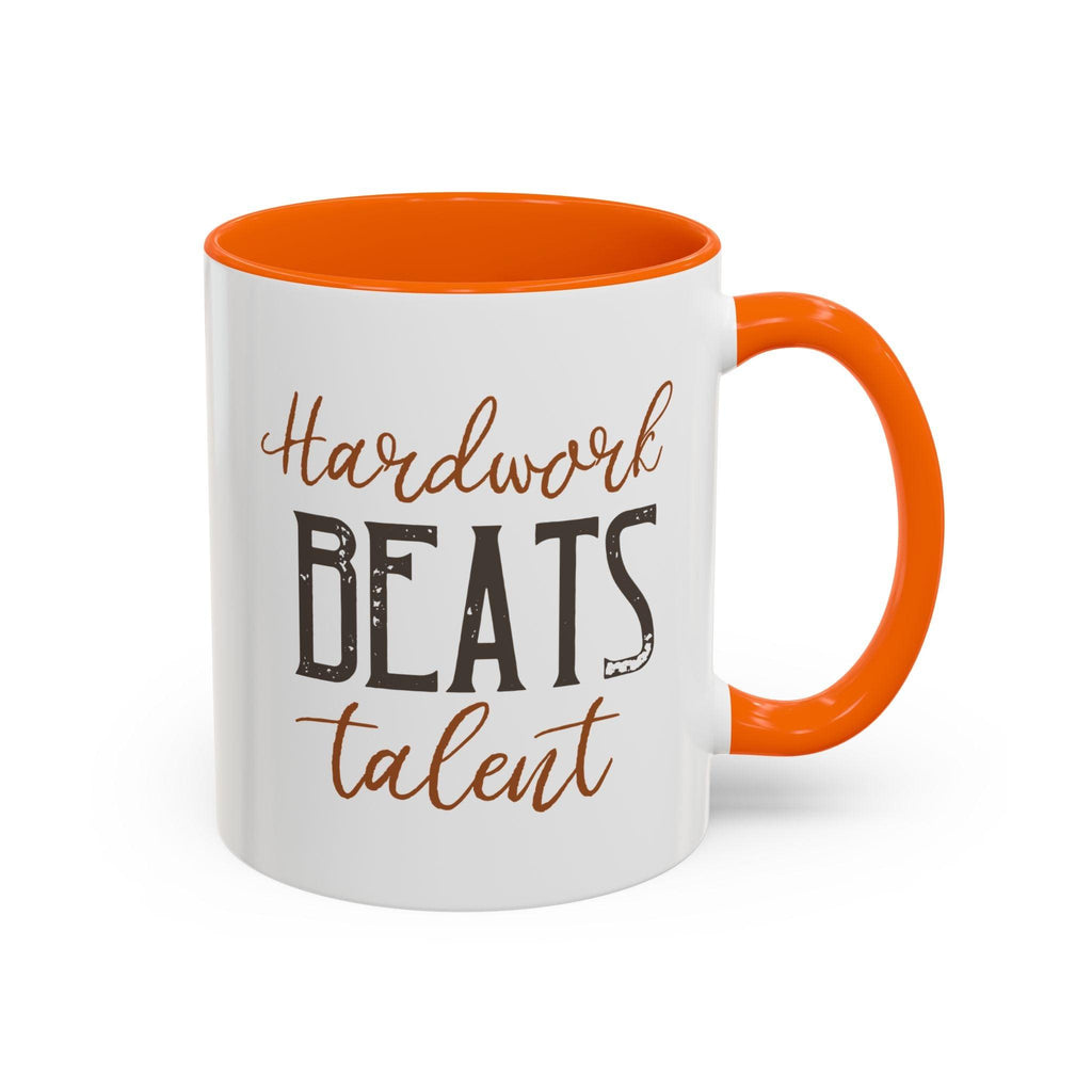 Inspirational "Creativity Never Goes Out of Style" Accent Coffee Mug (Black Handle).