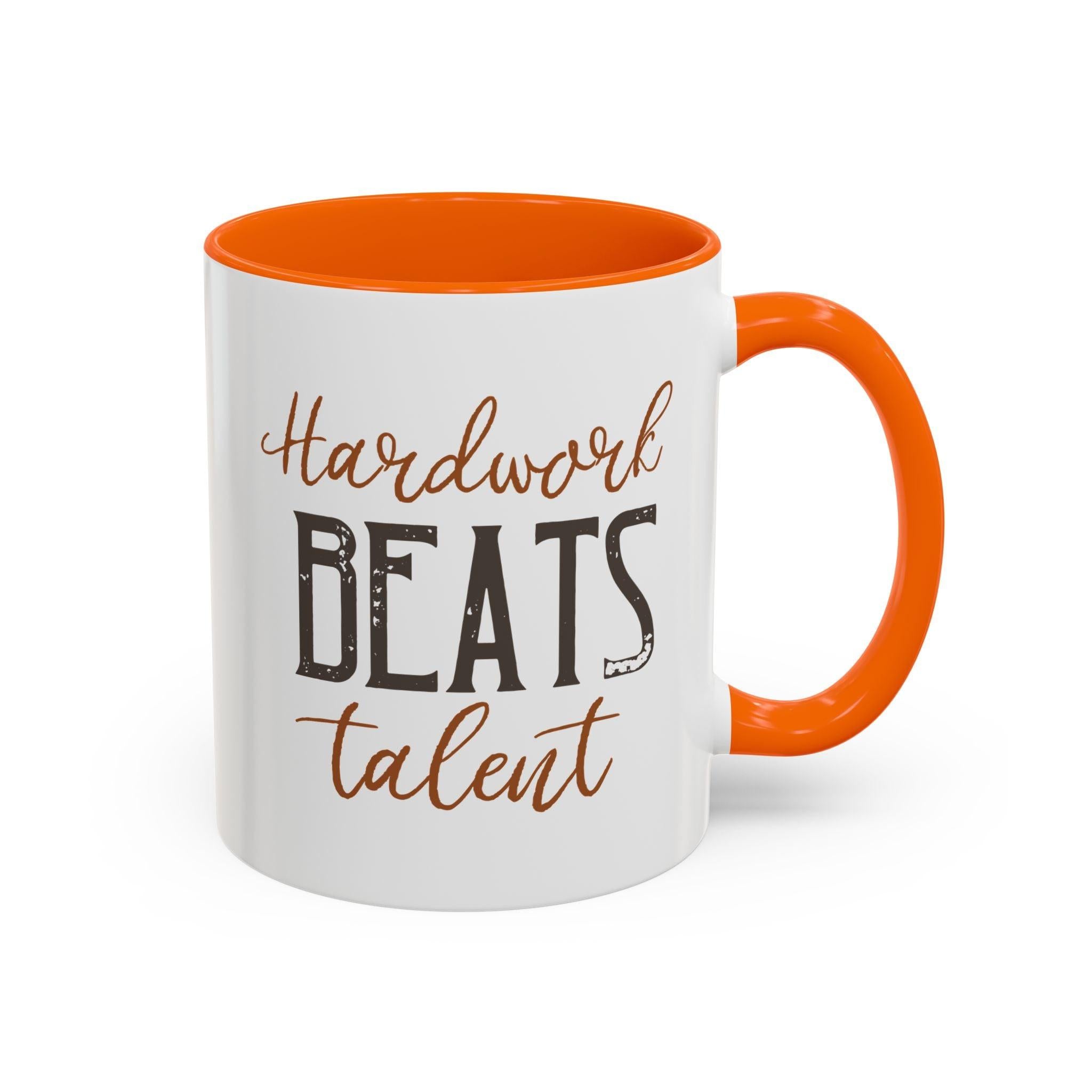 Inspirational "Creativity Never Goes Out of Style" Accent Coffee Mug (Black Handle).