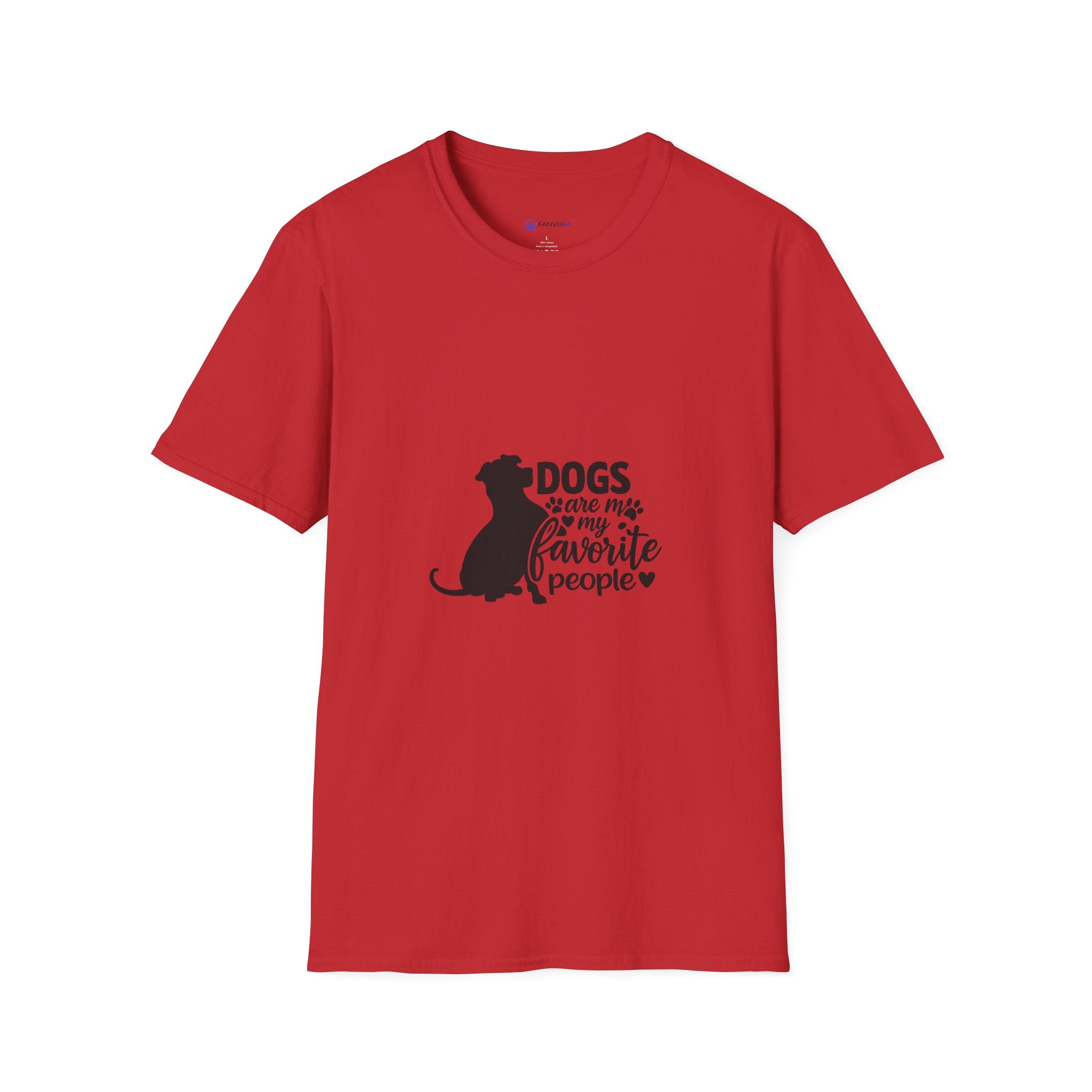 Dog Lover T-Shirt — “Dogs Are My Favorite People” Graphic Tee