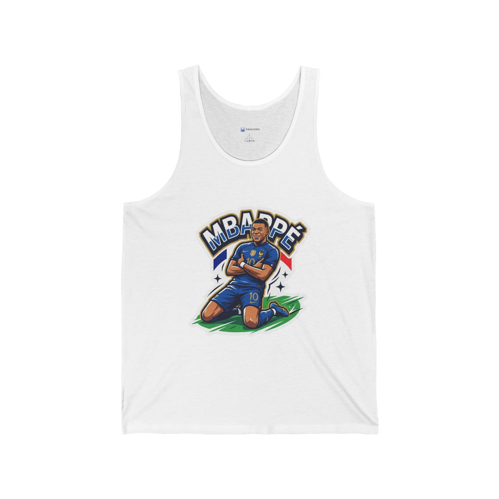 Camiseta sin mangas de fútbol del Mundial 2026 — Camiseta sin mangas de fan de celebración de Mbappé