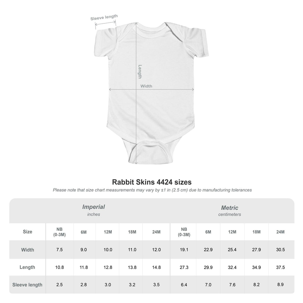 Too Cute to Care Unicorn Baby Bodysuit — Infant Onesie with Playful Pink Graphic.