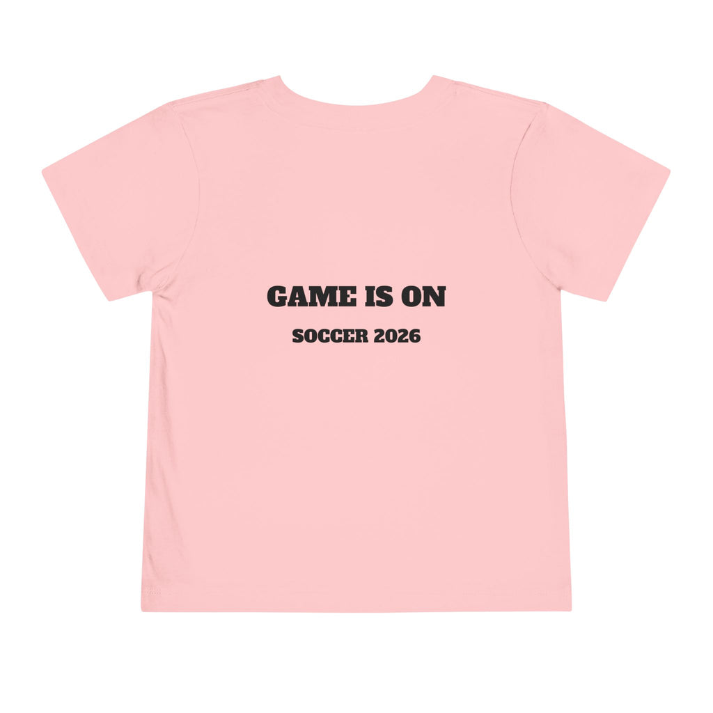 Toddler Soccer Tiger Tee — Cute Kicking Tiger Football Shirt for Kids