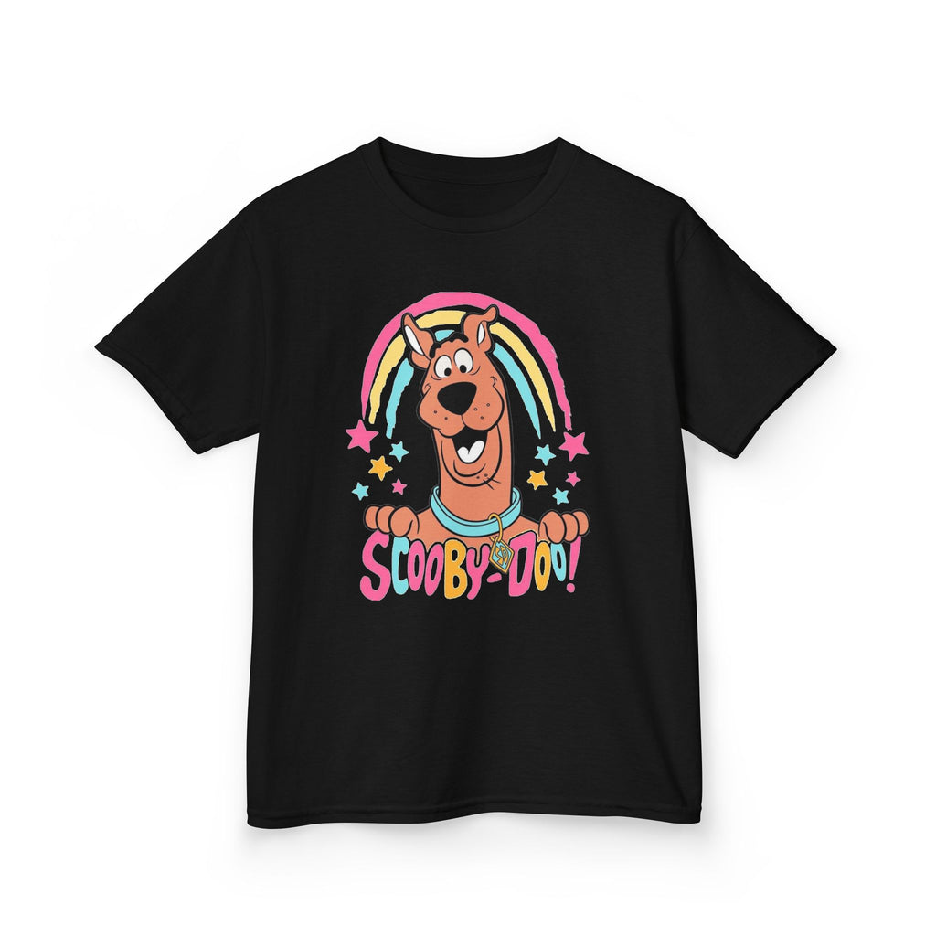 Scooby-Doo Kids T‑Shirt — Colorful Rainbow Cartoon Tee for Kids