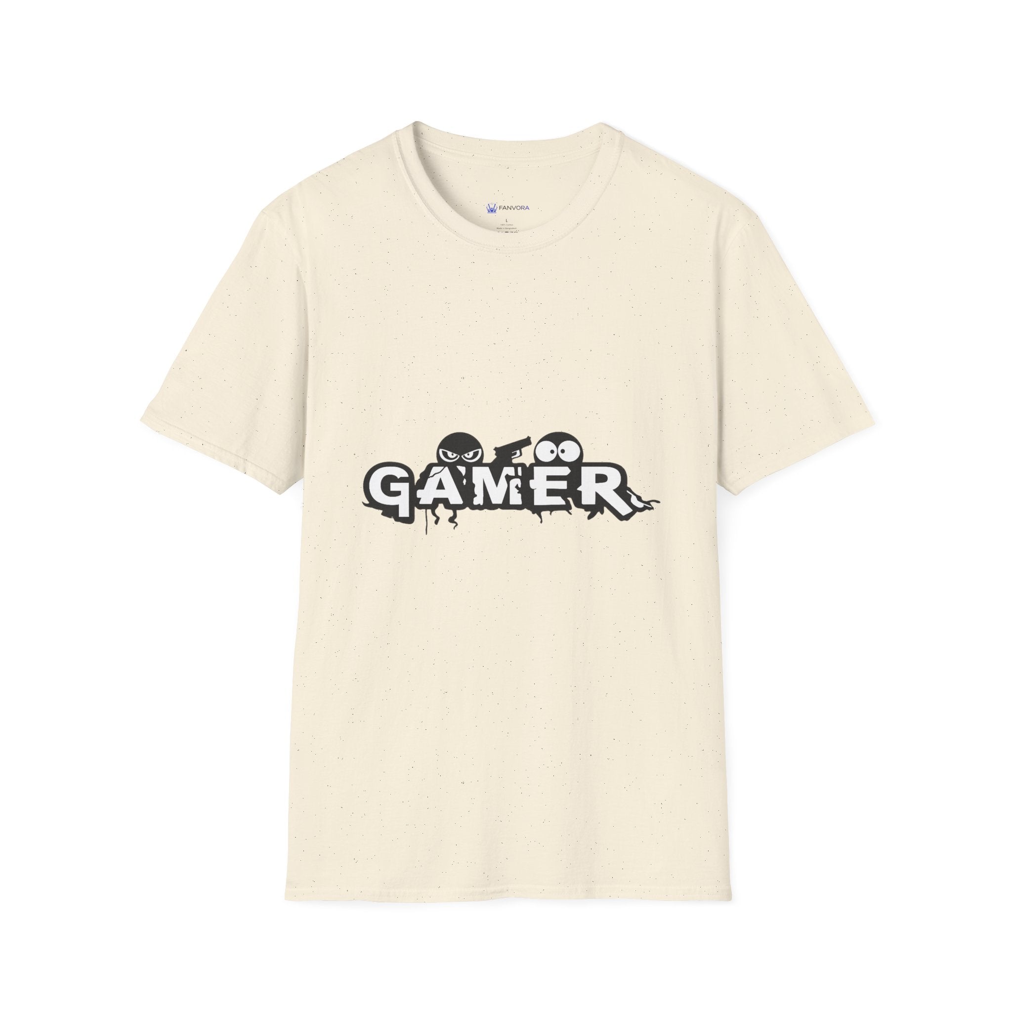 Gamer Crew T‑Shirt — Cute Monstrous Gamer Logo Tee