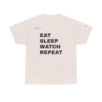 World Cup 2026 Energy Soccer Tee — "EAT SLEEP WATCH REPEAT" Fans Inspired.