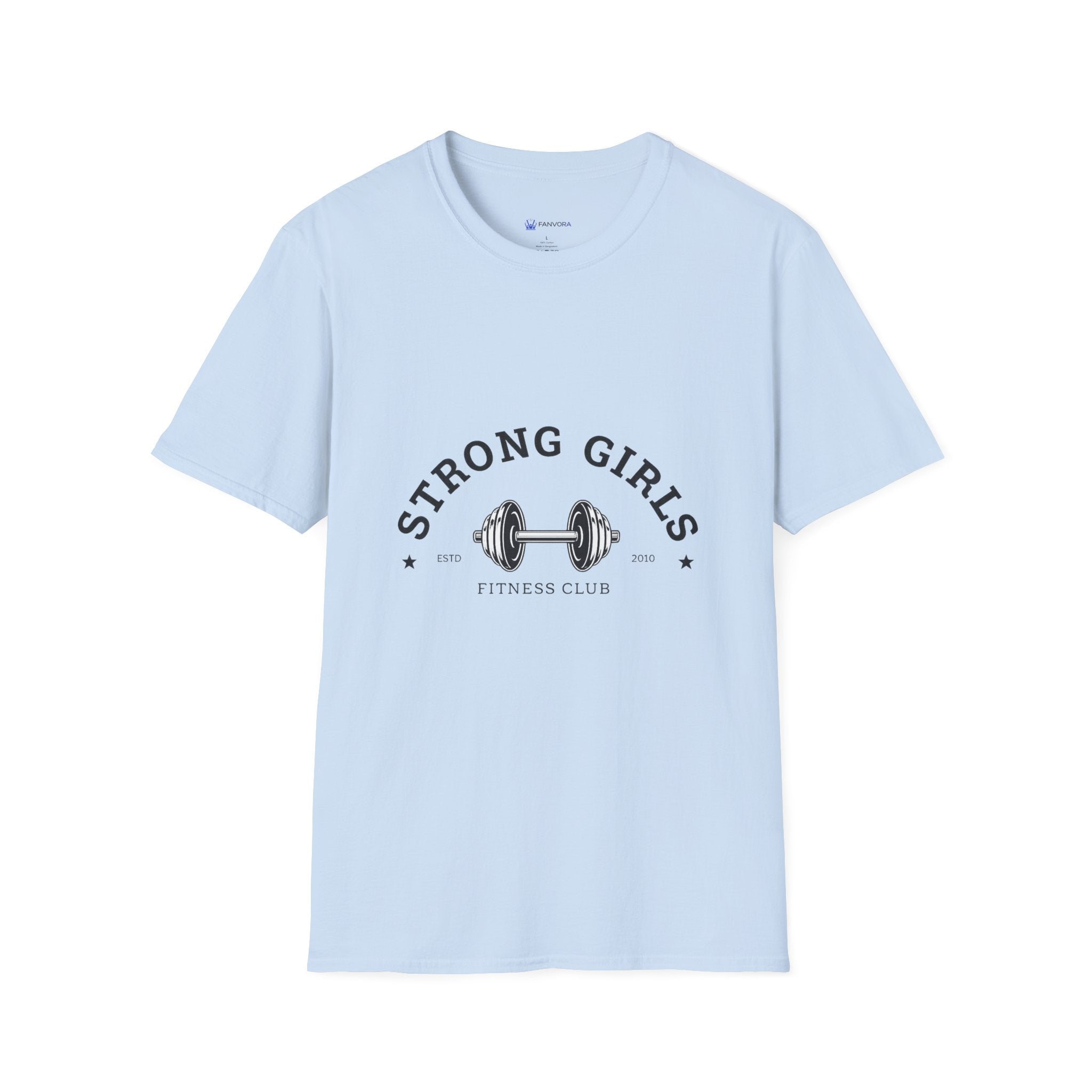 Strong Girls T-Shirt — Fitness Club Barbell Tee