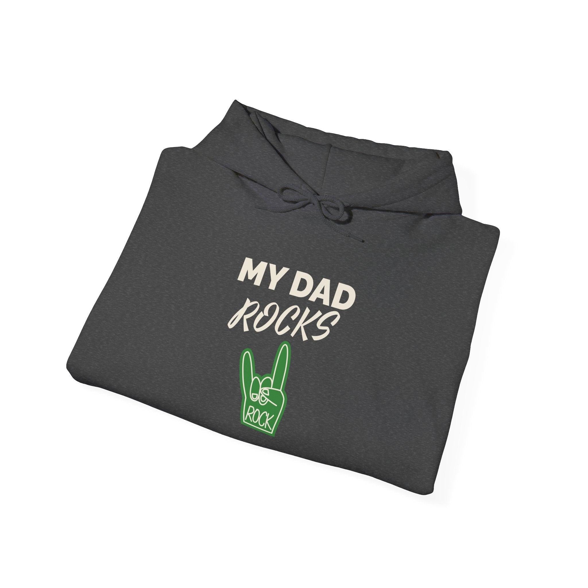 Dad Hoodie — “Hi Hungry, I’m Dad” Funny Father’s Day Pullover.