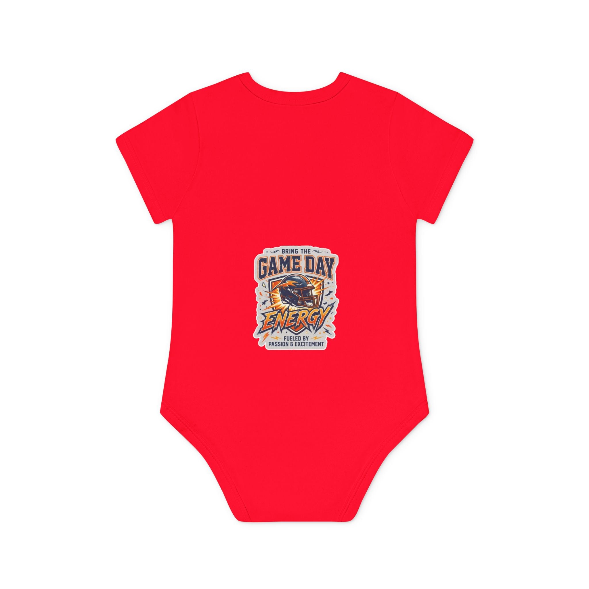 Baby Bodysuit - "France #10 Footballer Rising Star Fan Version" Future Soccer Player & Game Day Energy Organic Baby Onesie
