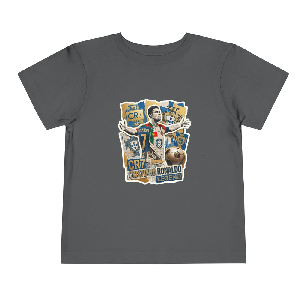 CR7 Fan Inspired Toddler Soccer T‑Shirt — Kids Football Fan Tee.