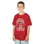 Scooby-Doo Kids T‑Shirt — Colorful Rainbow Cartoon Tee for Kids