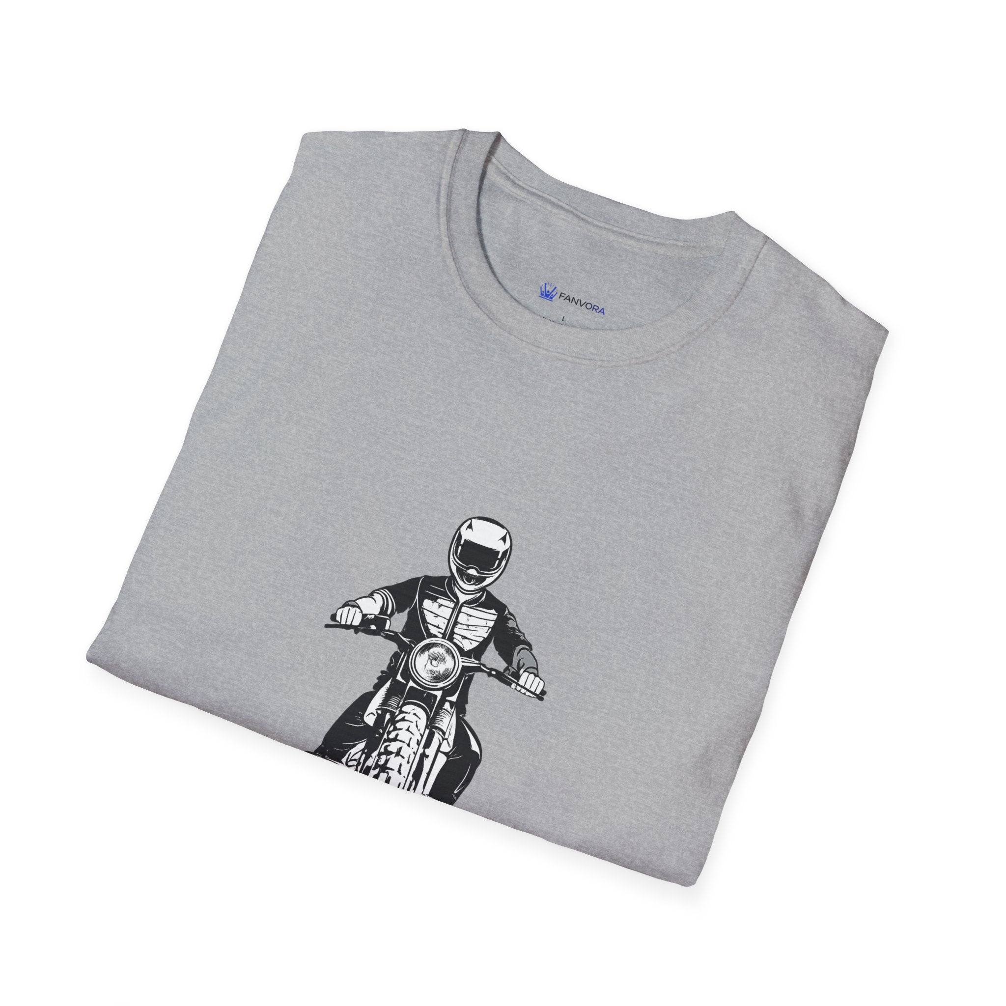 Motorcycle Rider T-Shirt — Vintage Biker Graphic Tee