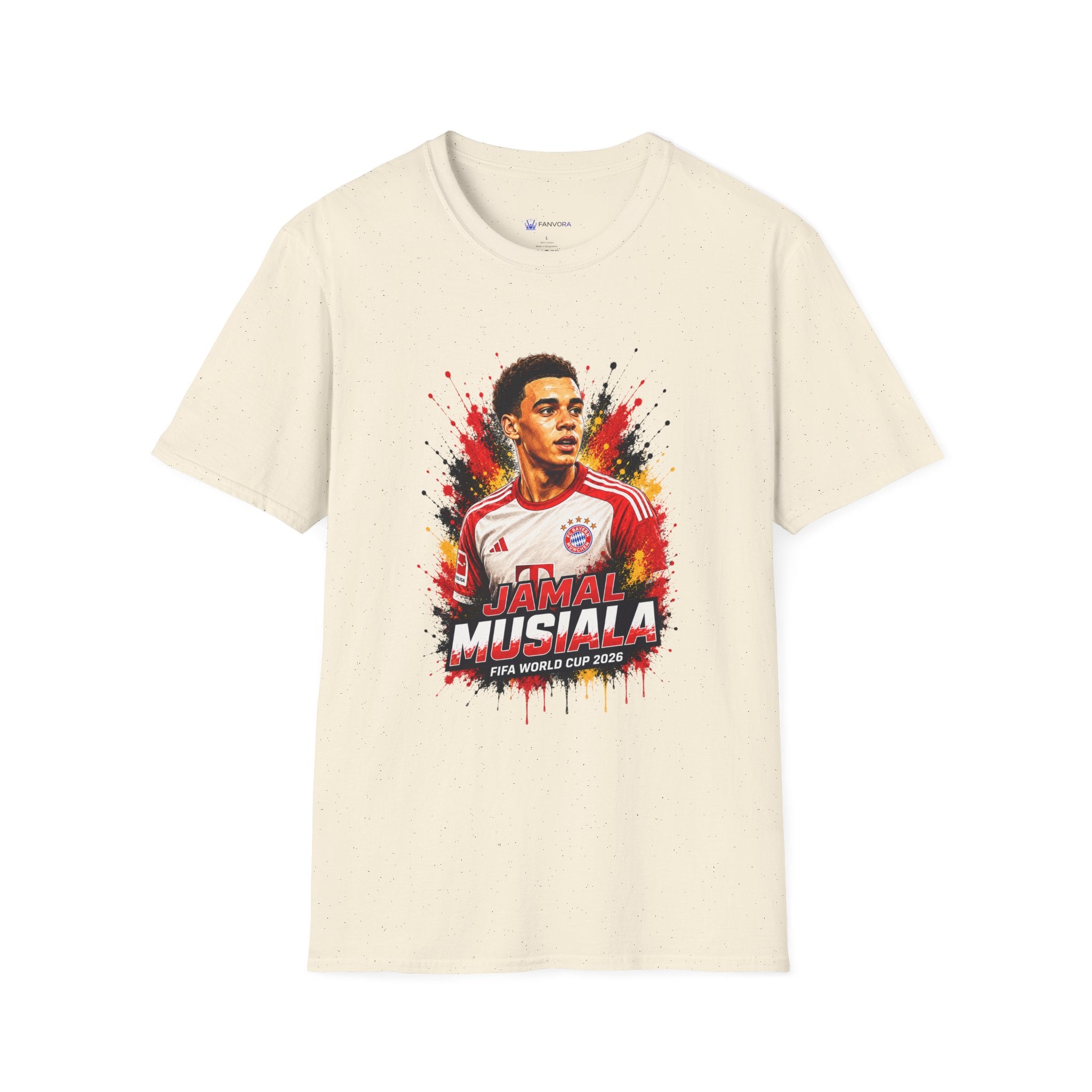 Soccer Player Jersey T-Shirt — Germany Legend Portrait Graphic Tee