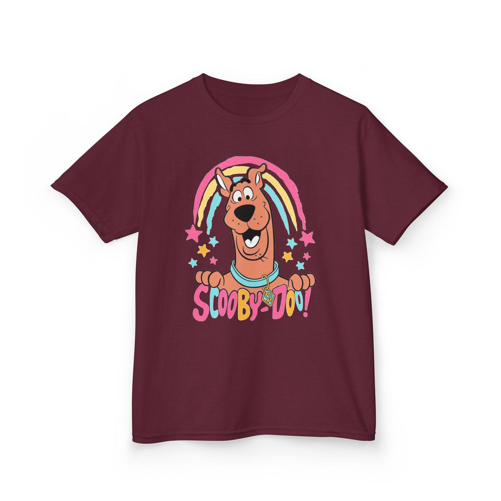 Scooby-Doo Kids T‑Shirt — Colorful Rainbow Cartoon Tee for Kids