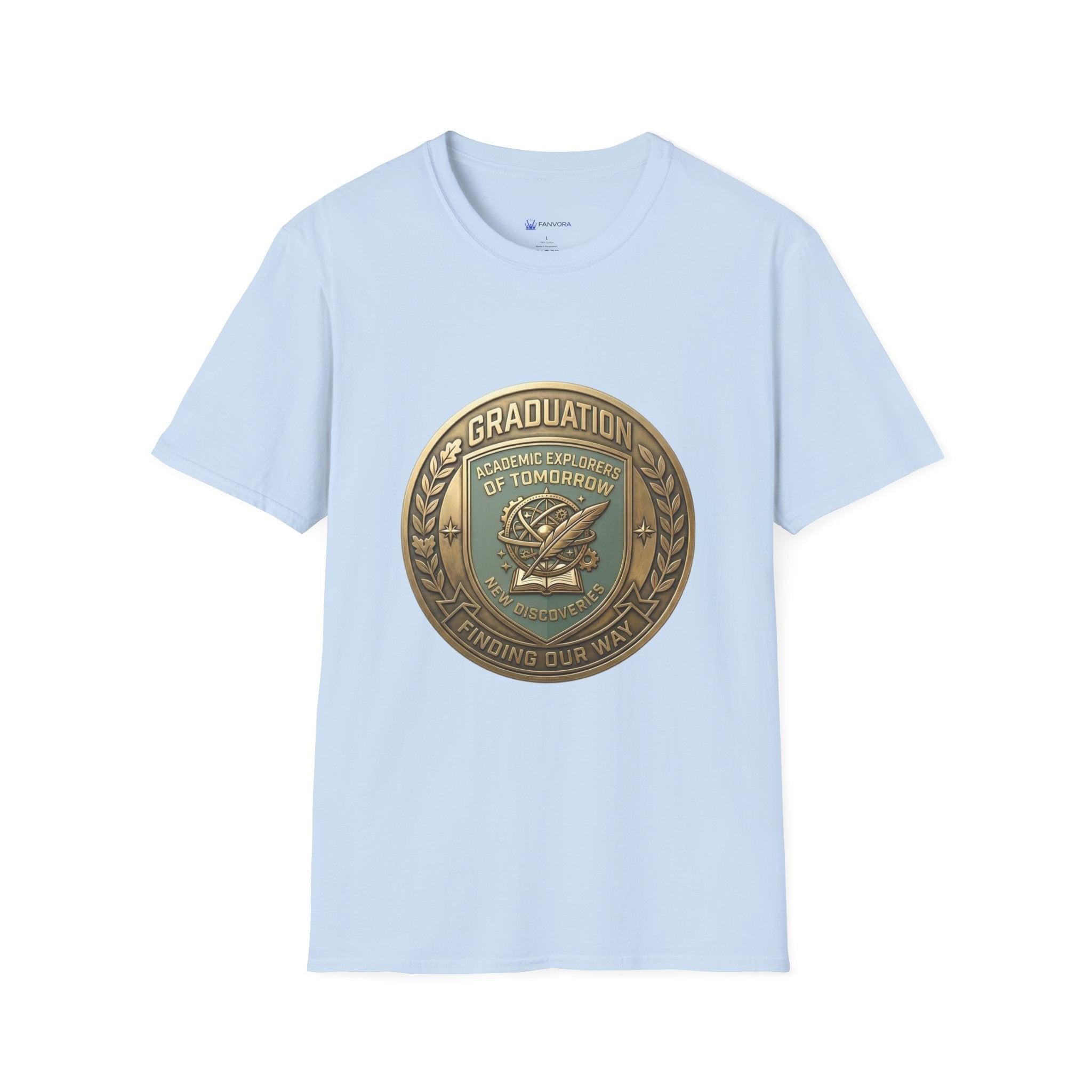 Graduation Day T-Shirt — "Proud DAD" Back Graphic.
