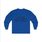 Long Sleeve Football Shirt – World Cup 2026 Fan Tee "Calm Dangerous Genius".