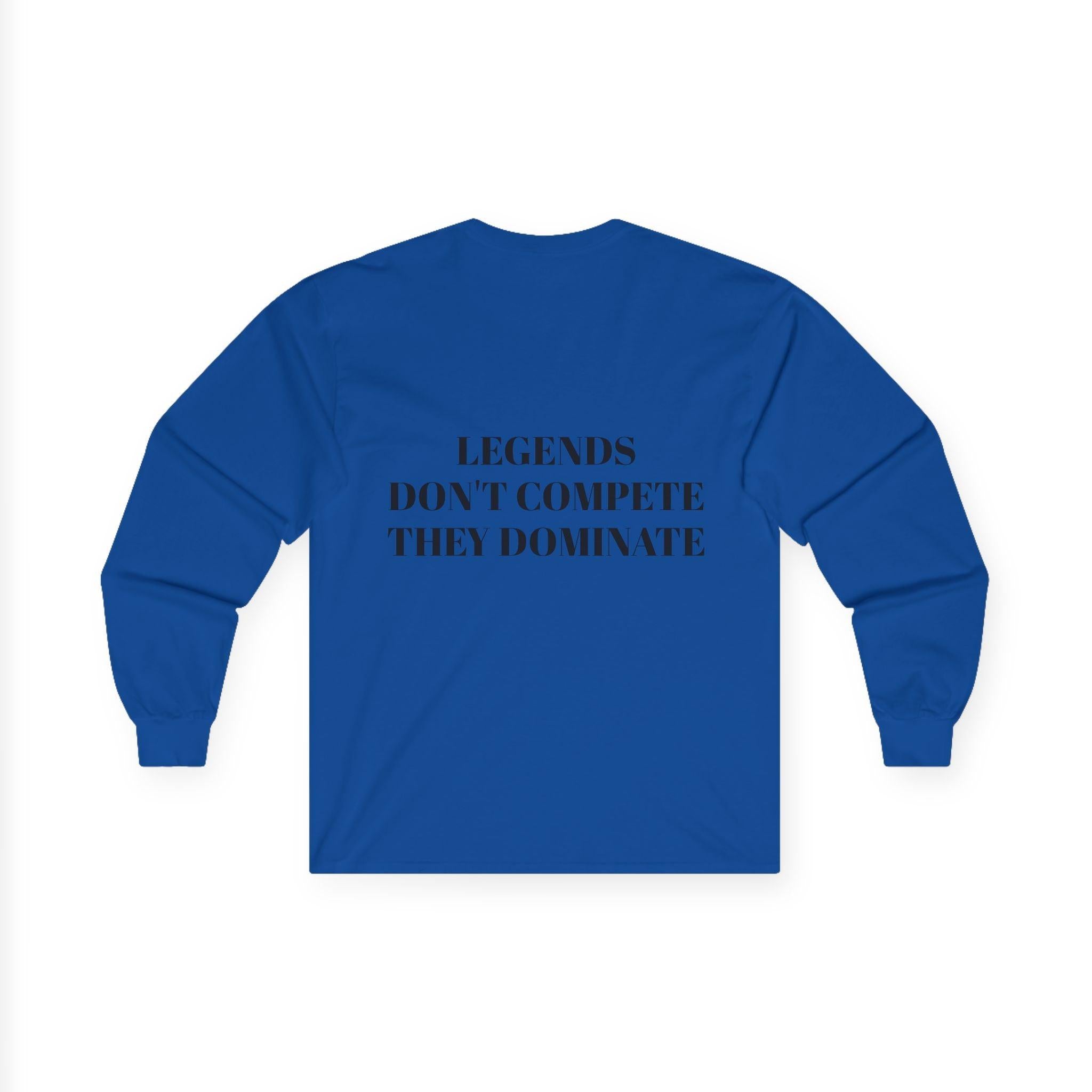 Long Sleeve Football Shirt – World Cup 2026 Fan Tee "Calm Dangerous Genius".