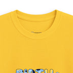 Kids Tee — Cute Blue "Birthday Boy" Bubble Letter Shirt