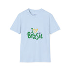 Brazil Soccer T-Shirt — I  Brazil Football Fan Tee