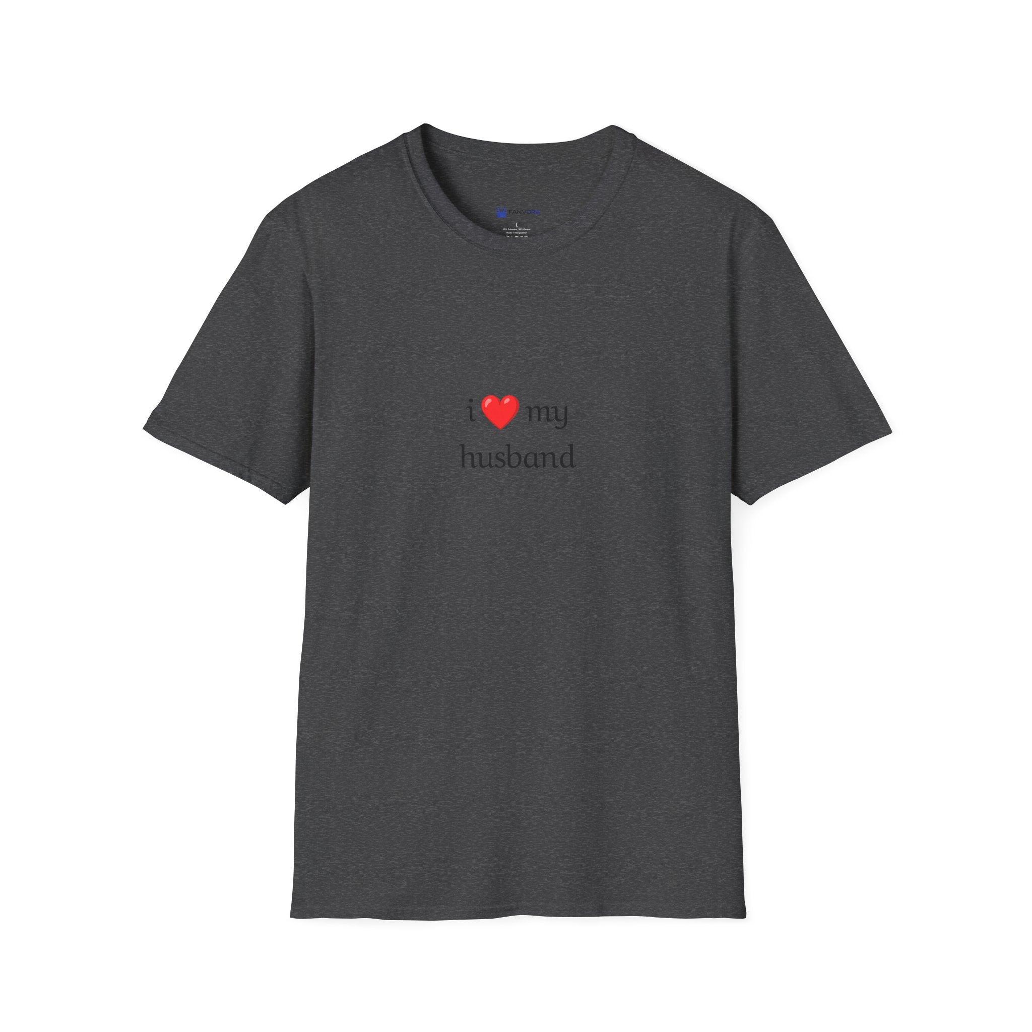 I  My Husband T-Shirt — Cute Romantic Tee for Wives, Anniversary & Valentine's Gift