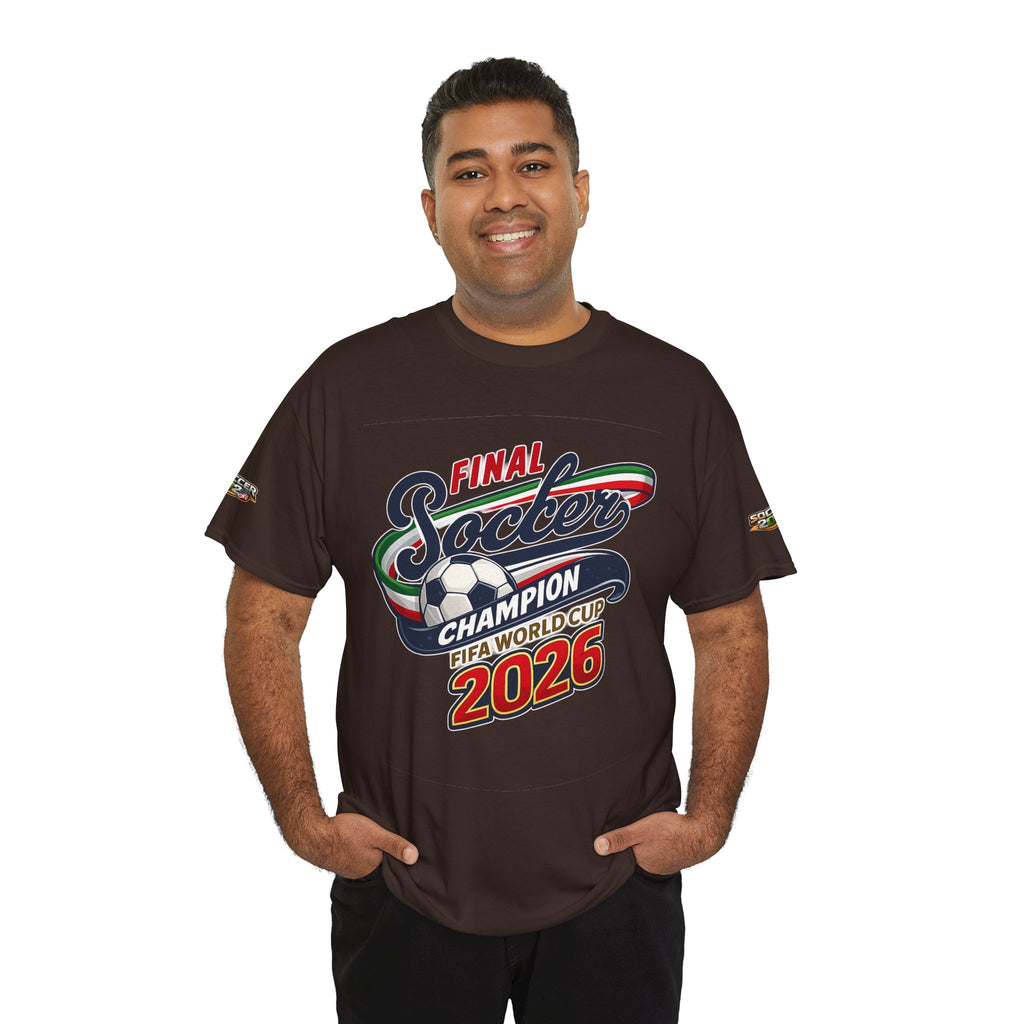 2026 Soccer  Champion Tee - Final Soccer Graphic Shirt
