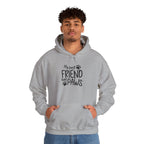 My Best Friend Has Paws Hoodie — Cute Paw Print Pet Lover Sweatshirt
