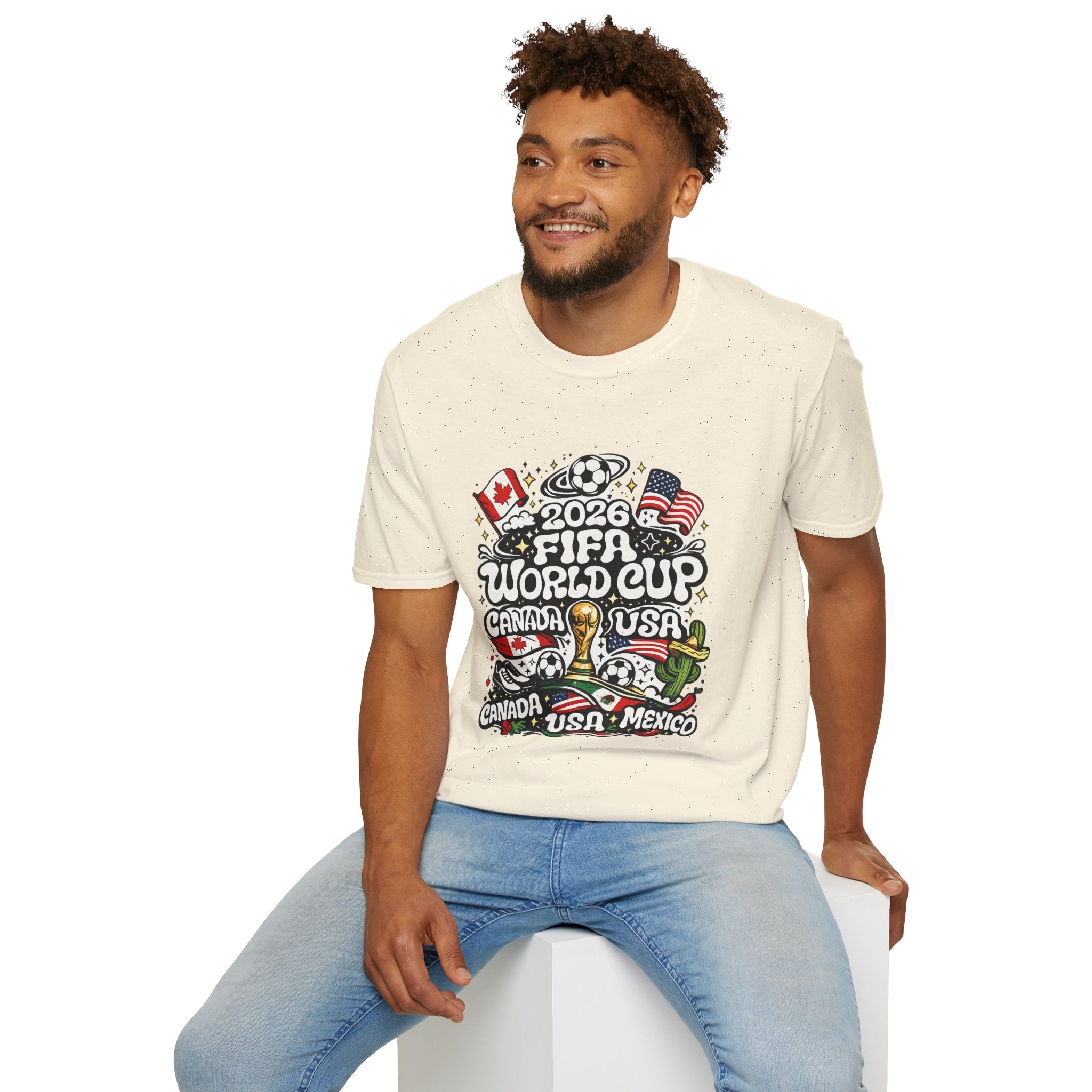 soccer T-Shirt — Canada USA Mexico Fans Shirt