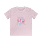 Kids 9th Birthday T‑Shirt - 'It's My 9th Birthday' Pink Heart Graphic Tee