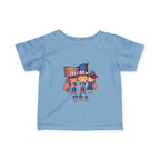 Infant 4th of July Tee — Cute USA Baby Patriotic Shirt.