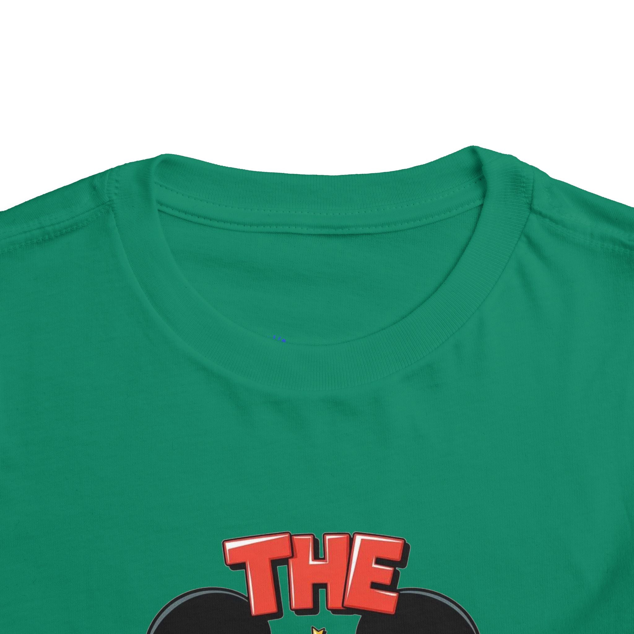 Toddler Tee — "The Birthday Boy" Cartoon Mouse Party Shirt
