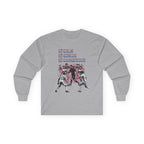 Long Sleeve Football Shirt – World Cup 2026 Fan Tee "Calm Dangerous Genius".