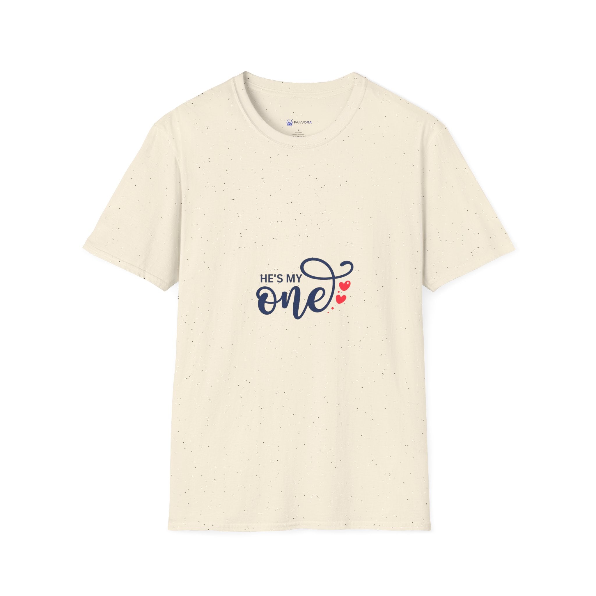 He's My One T-Shirt — Romantic Couples Valentine's Tee