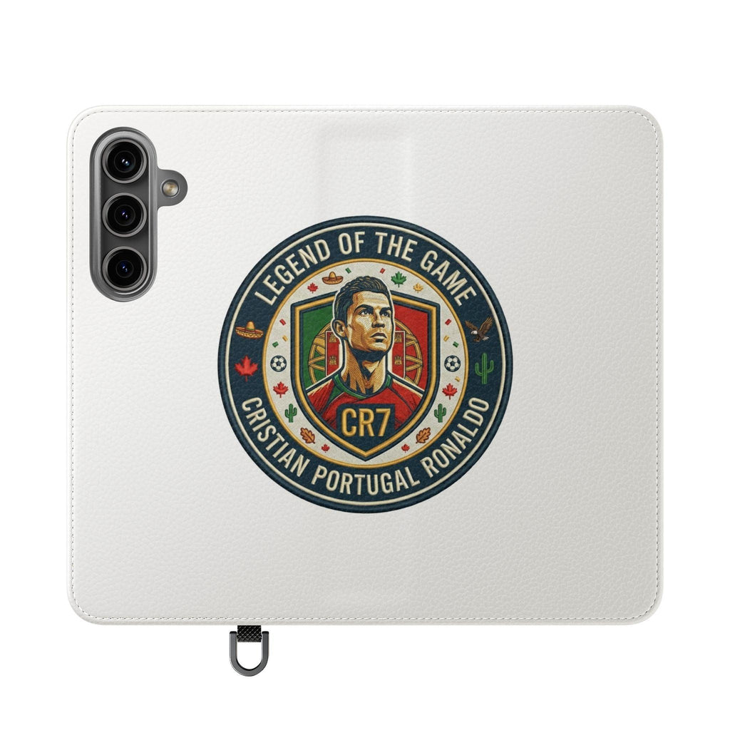 iPhone & Samsung Flip Phone Cases - Argentina GOAT # 10 'Legend of the Game'.