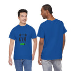 Gym Mode On T-Shirt — Workout Tee with Barbell Graphic