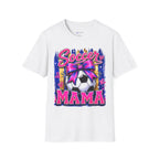 Soccer Mama T-Shirt – Pink Bow Soccer Mom Tee.