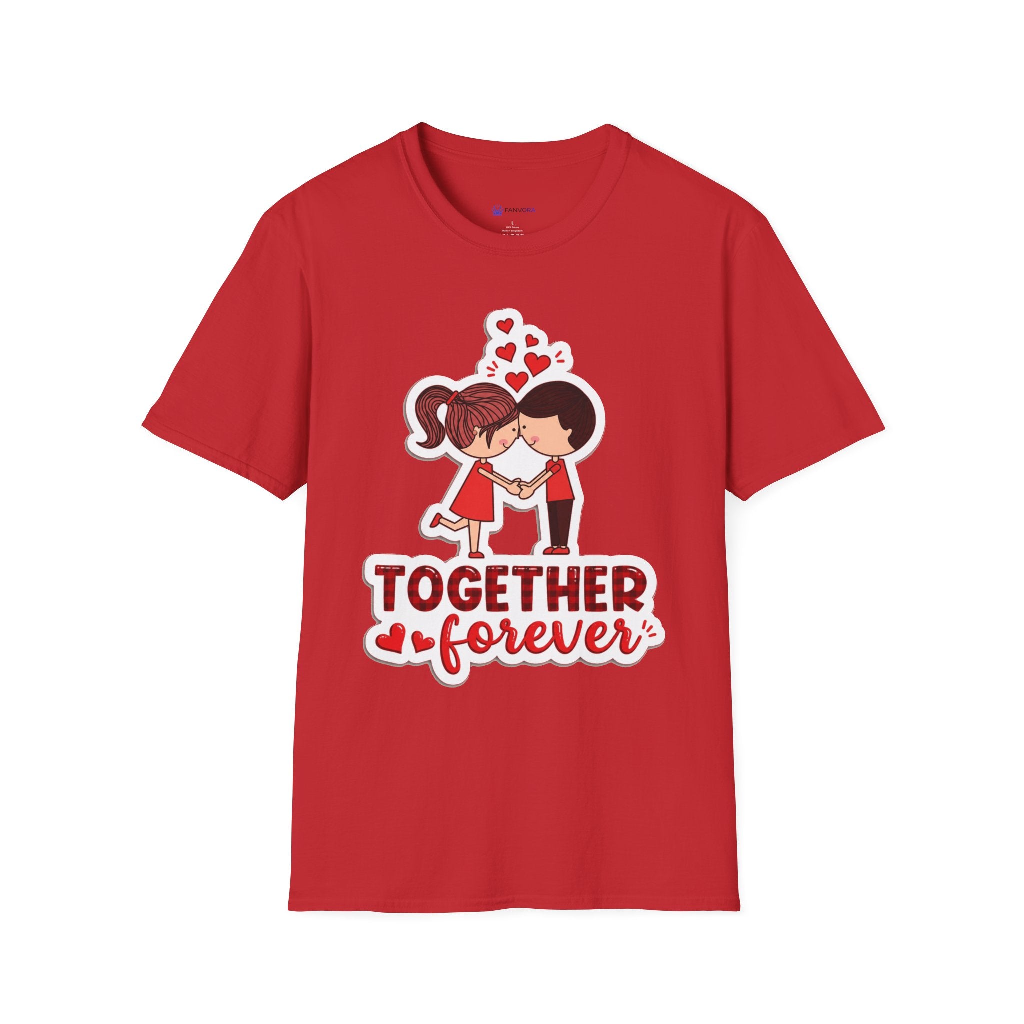 Together Forever Couple T-Shirt — Cute Kids-Style Valentine Tee