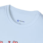 Cute Couples Heart T-Shirt — "You Make My Heart Happy" Valentine's Tee