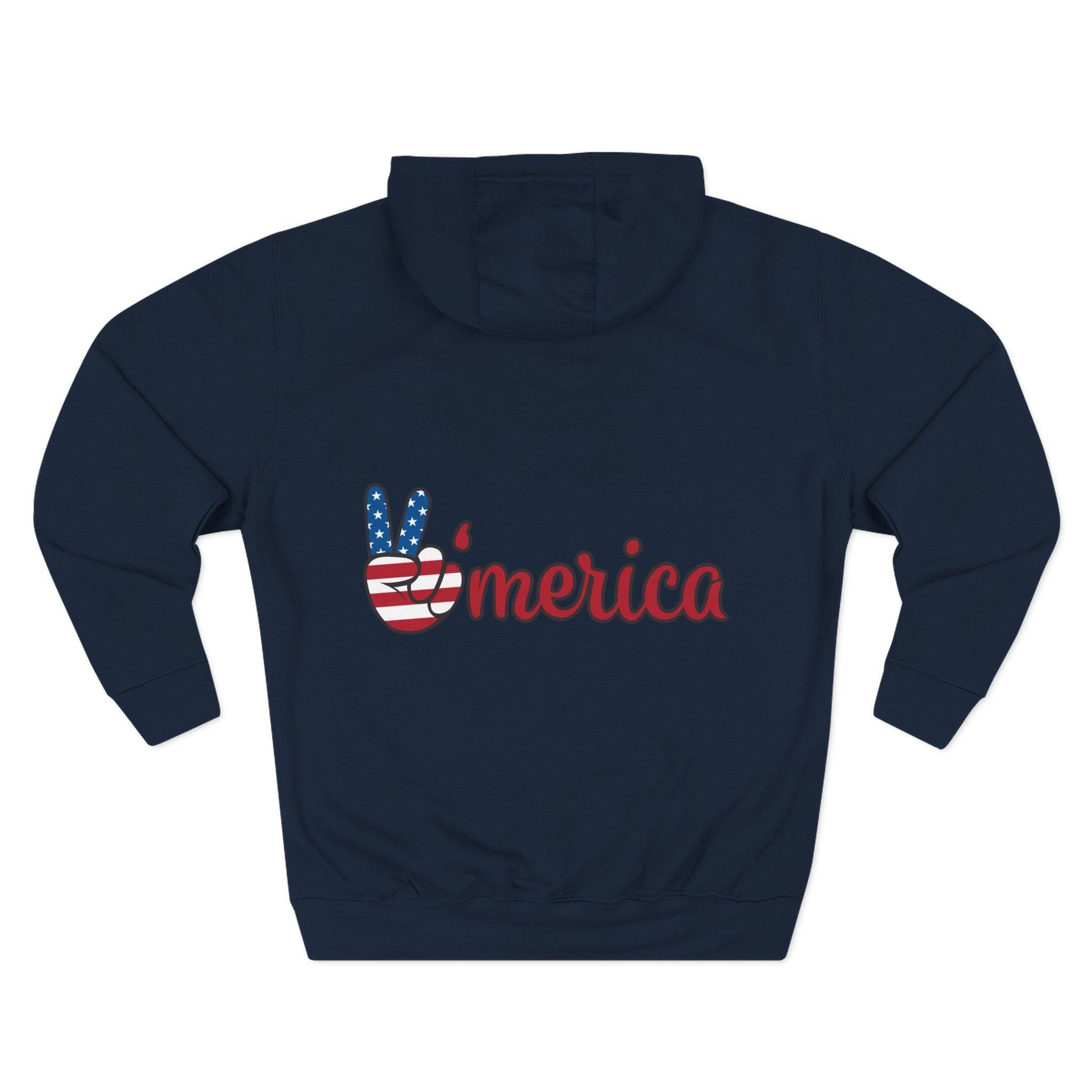 World Cup 2026 Fan Inspired - Patriot Style Fleece Hoodie.