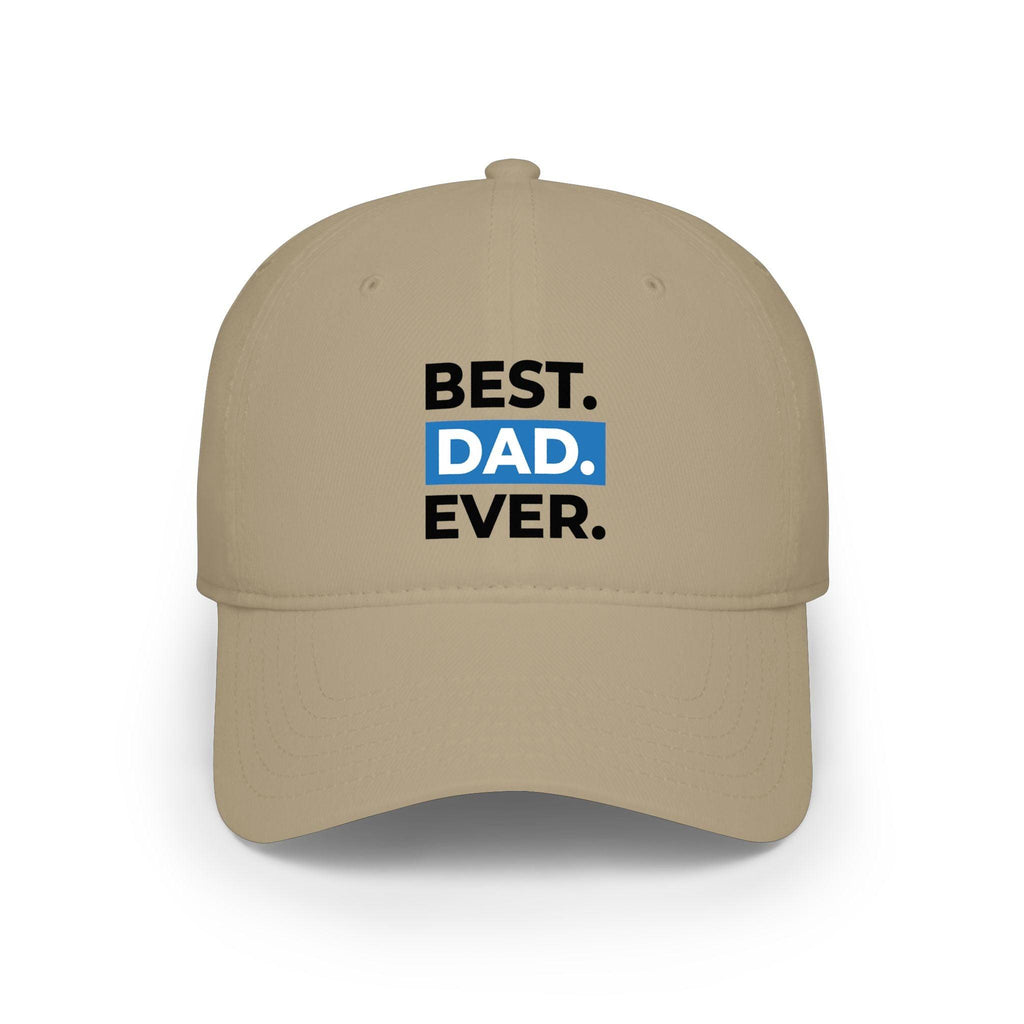Red Father’s Day low profile dad hat