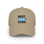 Red Father’s Day low profile dad hat