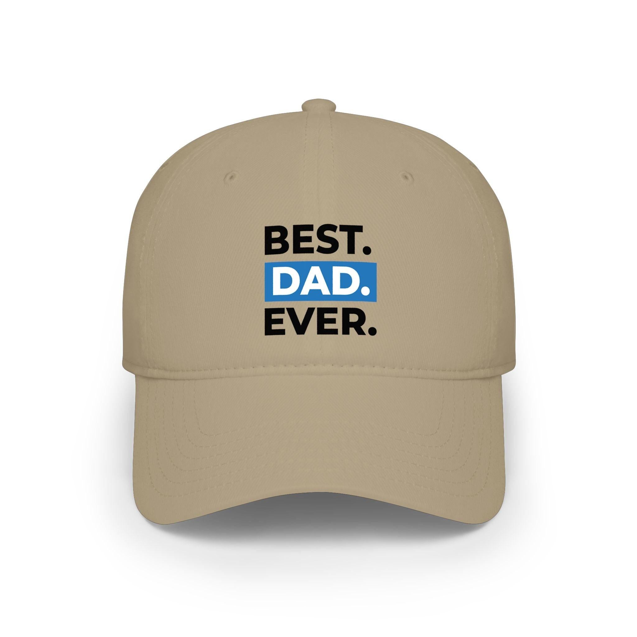 Red Father’s Day low profile dad hat