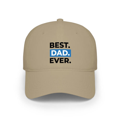 Red Father’s Day low profile dad hat