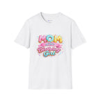 Unisex Softstyle T-Shirt "mom of the birthday girl"
