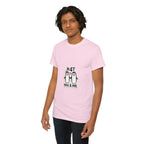 Just You & Me Penguin Tee — Cute Couples Graphic T-Shirt