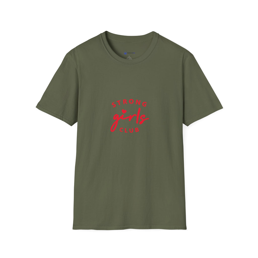 Strong Girls Club T‑Shirt — Empowerment Graphic Tee